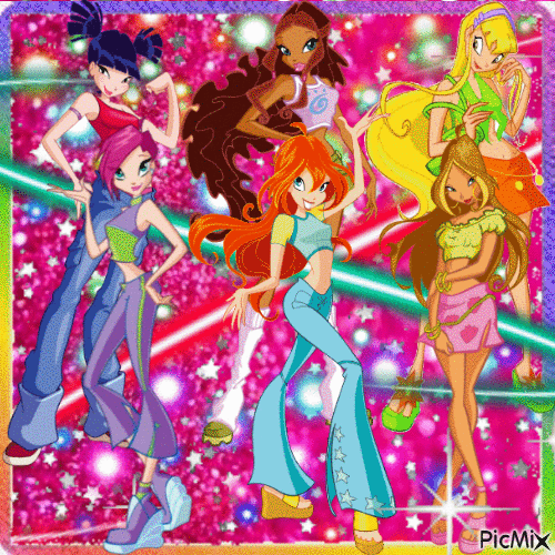 Animated birthday graphic